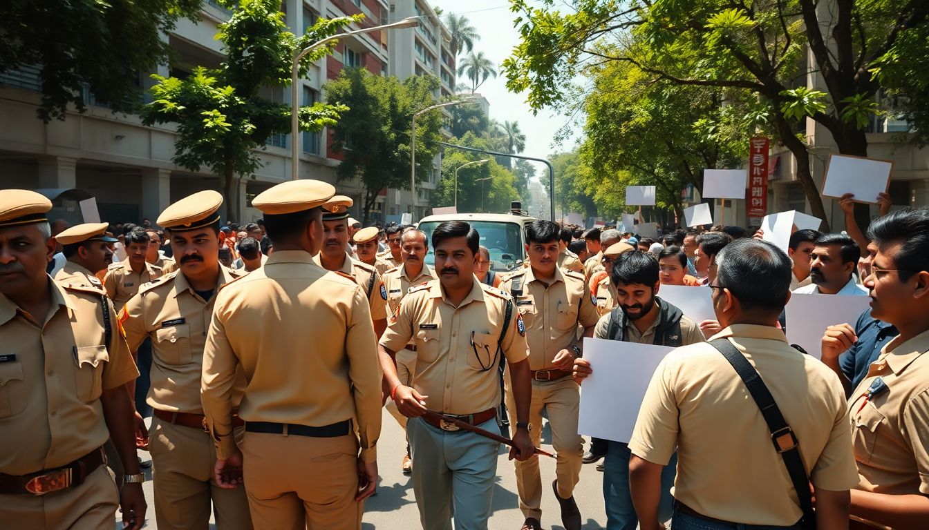 Hyderabad police detain SFI leaders protesting over NTA exam paper leaks