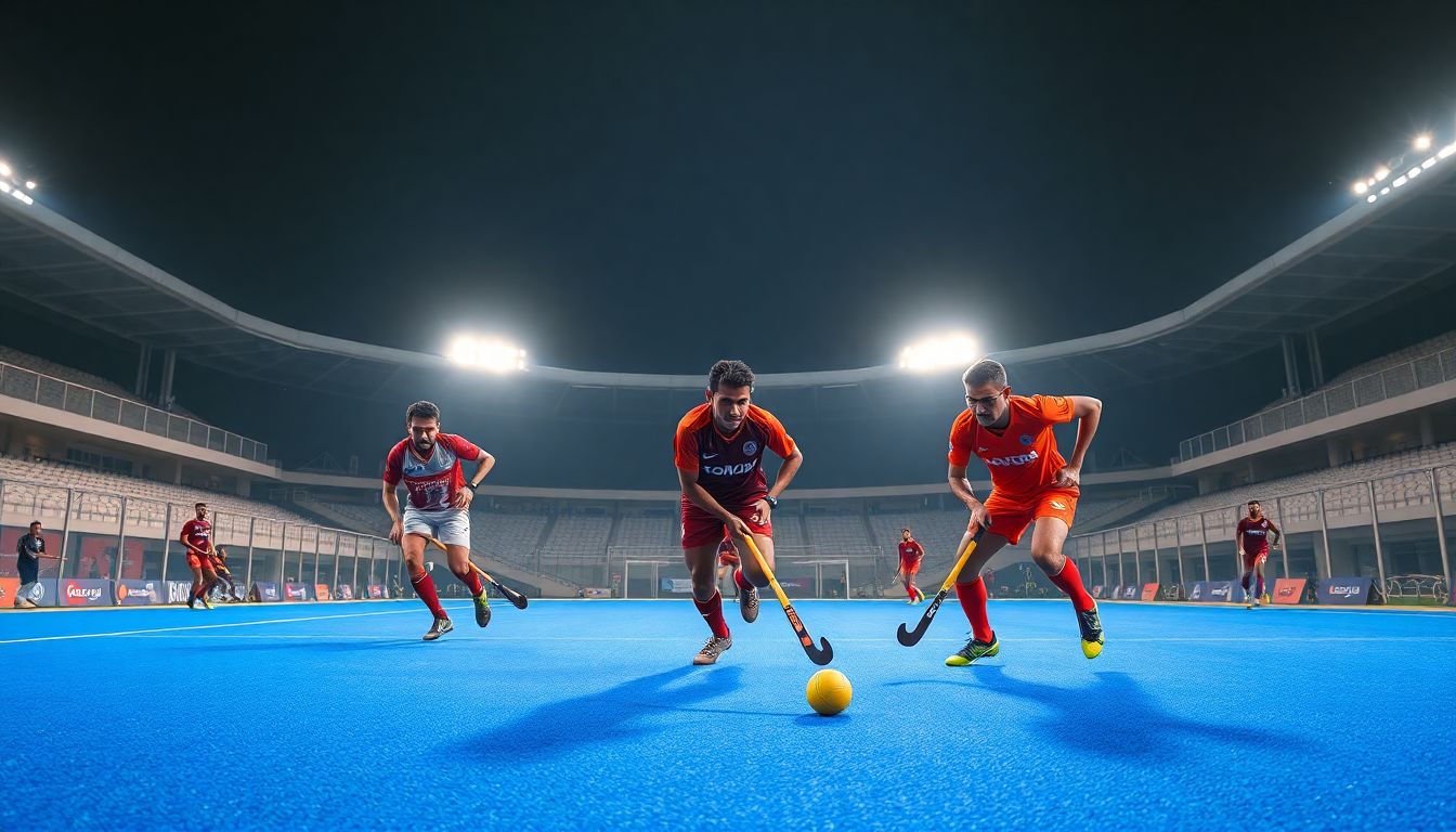 Senior Men Inter-Department National Hockey Begins at Gachibowli Stadium