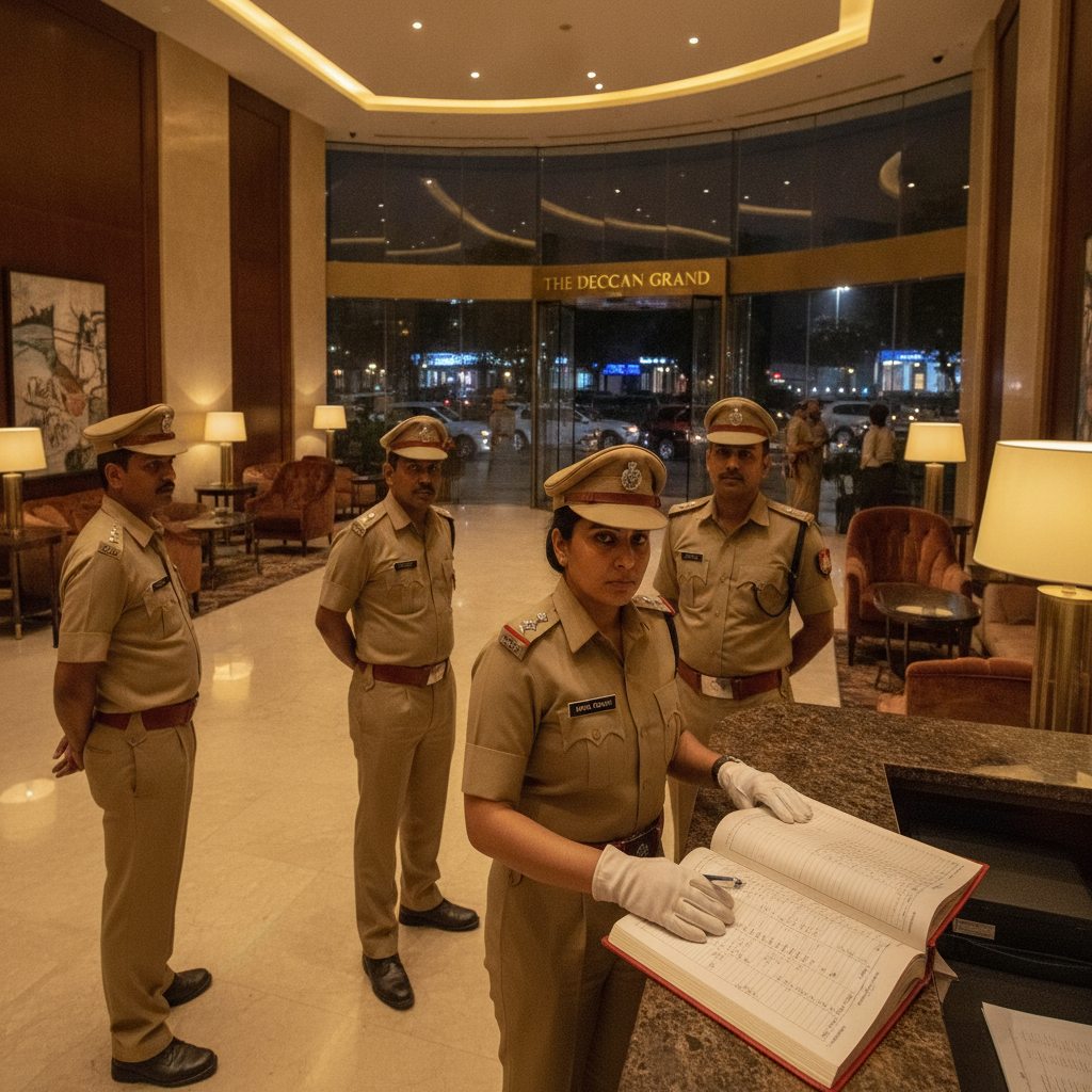 Hyderabad Police Inspect 562 Hotels Under Operation Kavach