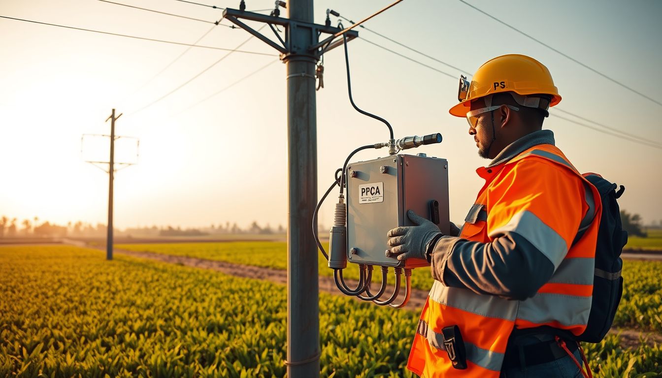 TGNPDCL Installs 392 Capacitor Banks to Boost Voltage for Farmers