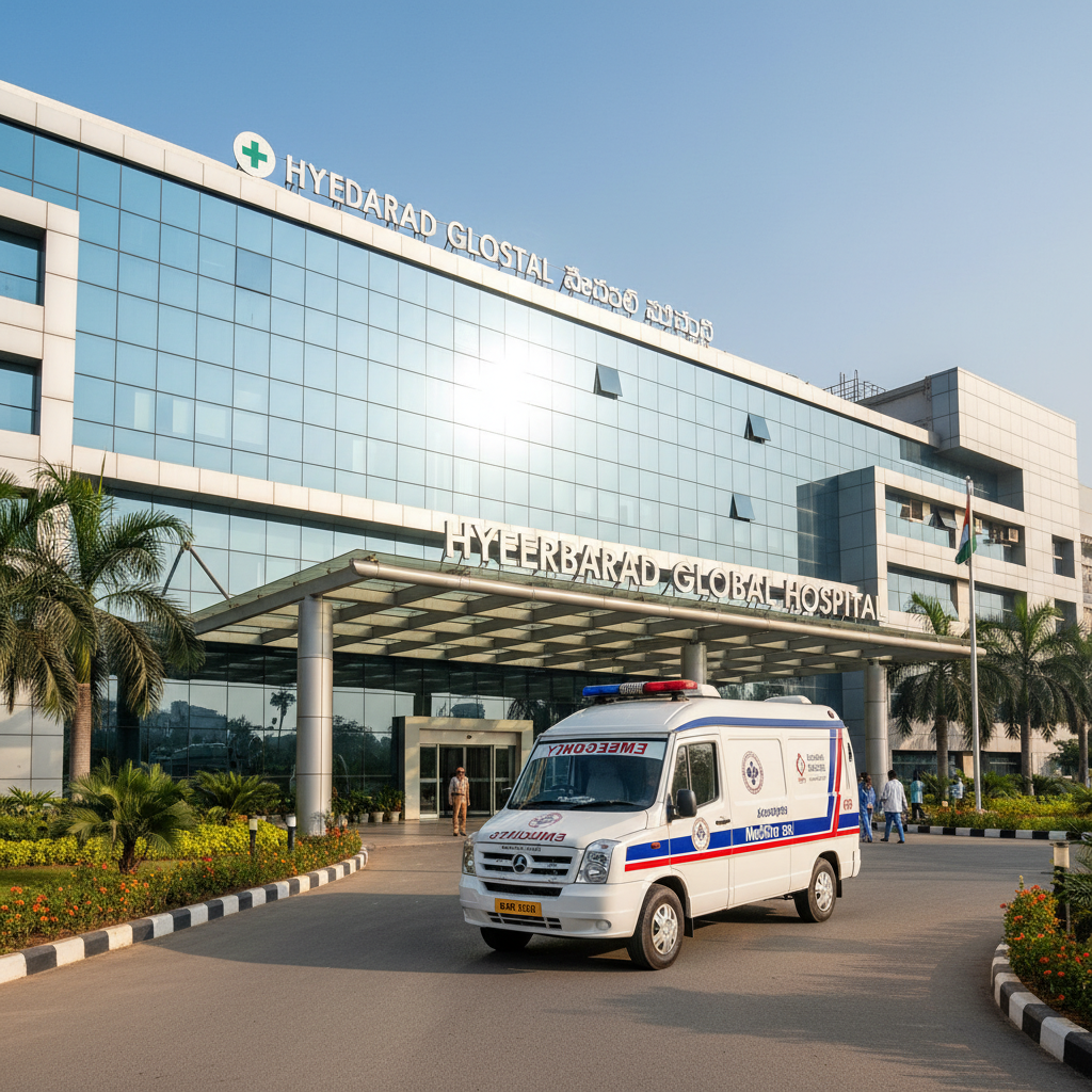 The Chennai Shopping Mall Donates ALS Ambulance to NIMS Hyderabad