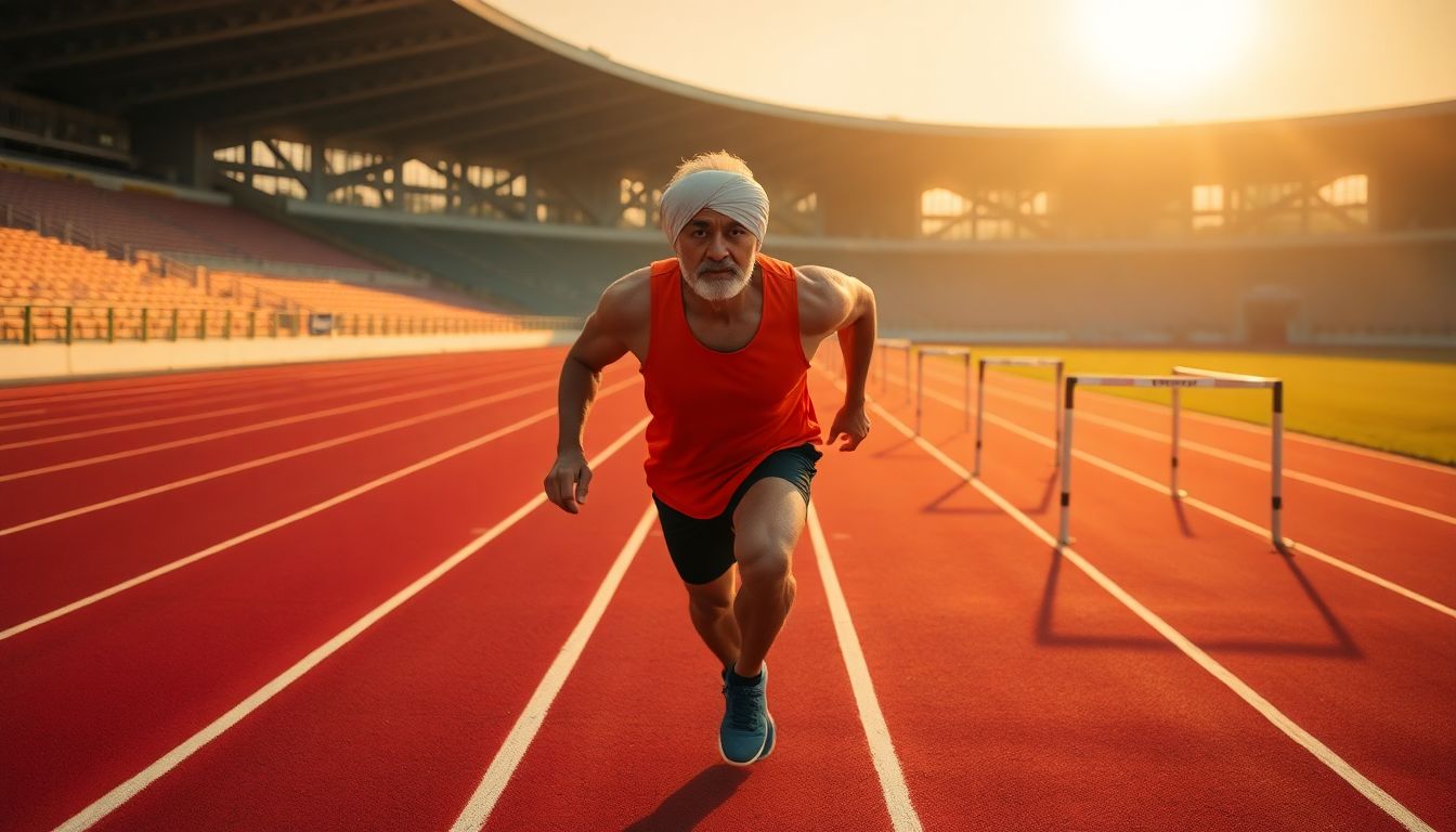 Hyderabad Athlete Bikash Karar Selected for World Masters Athletics in Daegu