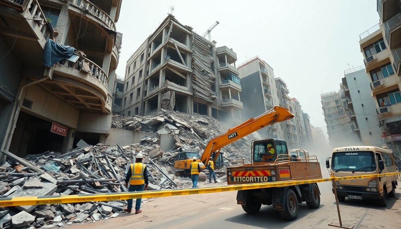Illegal Seven-Storey Building Demolished in Gachibowli After Fatal Collapse