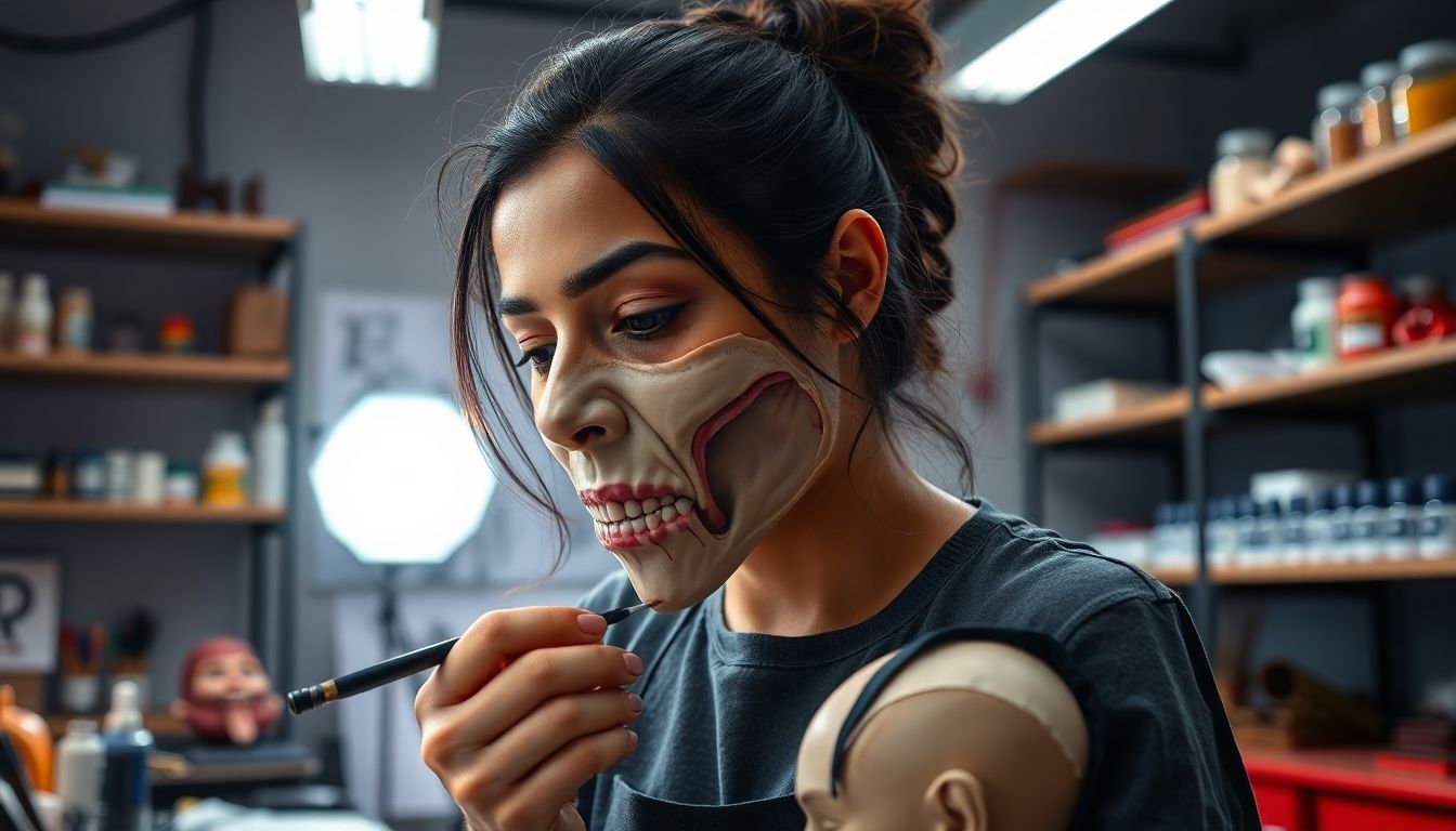 Prosthetics Designer Soamaa Goswami Crafts New Looks for Tollywood Films in Hyderabad