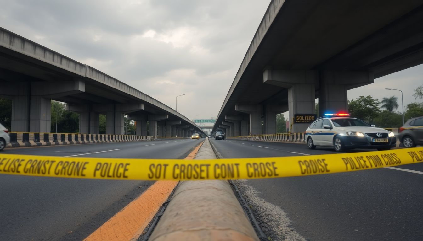 Electrician Killed and Pillion Rider Injured in Bachupally Flyover Bike Crash