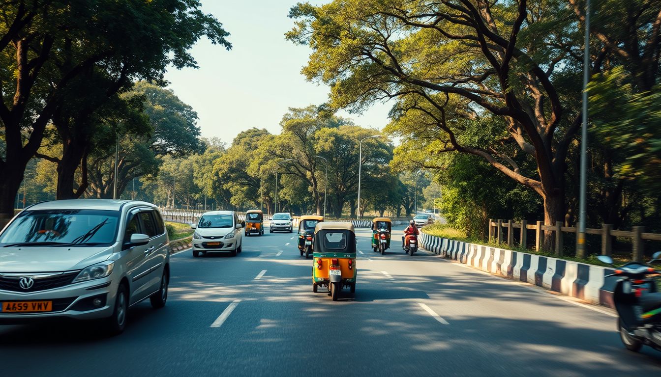 Traffic Around KBR Park Eases on Day Two of One-Way System