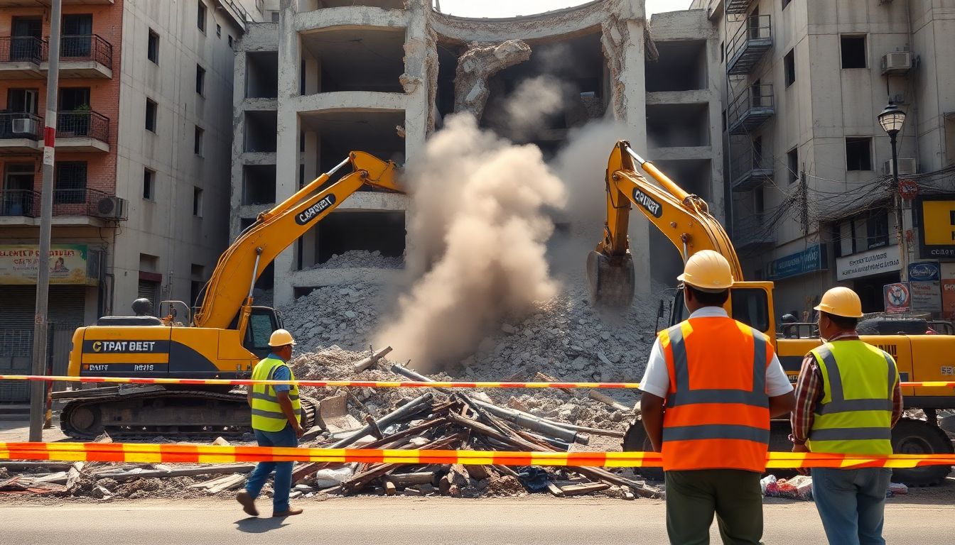 CMC Demolishes 47 Unauthorised Buildings Following Anjaiah Nagar Collapse