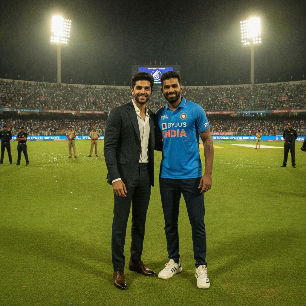 Vijay Deverakonda and Mohammed Siraj Launch Sreenidhi University TG20