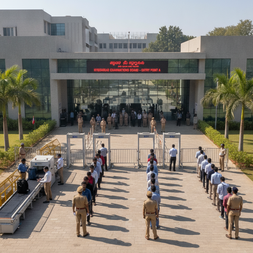 Hyderabad Sets Strict Security and Facilities at 4 NEET-PG Centres