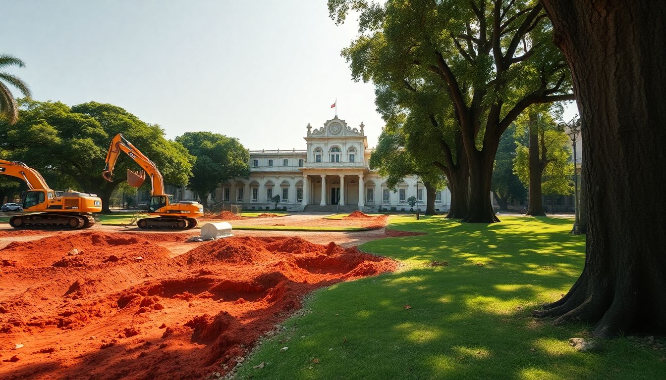 23 Trees Removed at Begumpet's Paigah Palace for Underground Parking Facility
