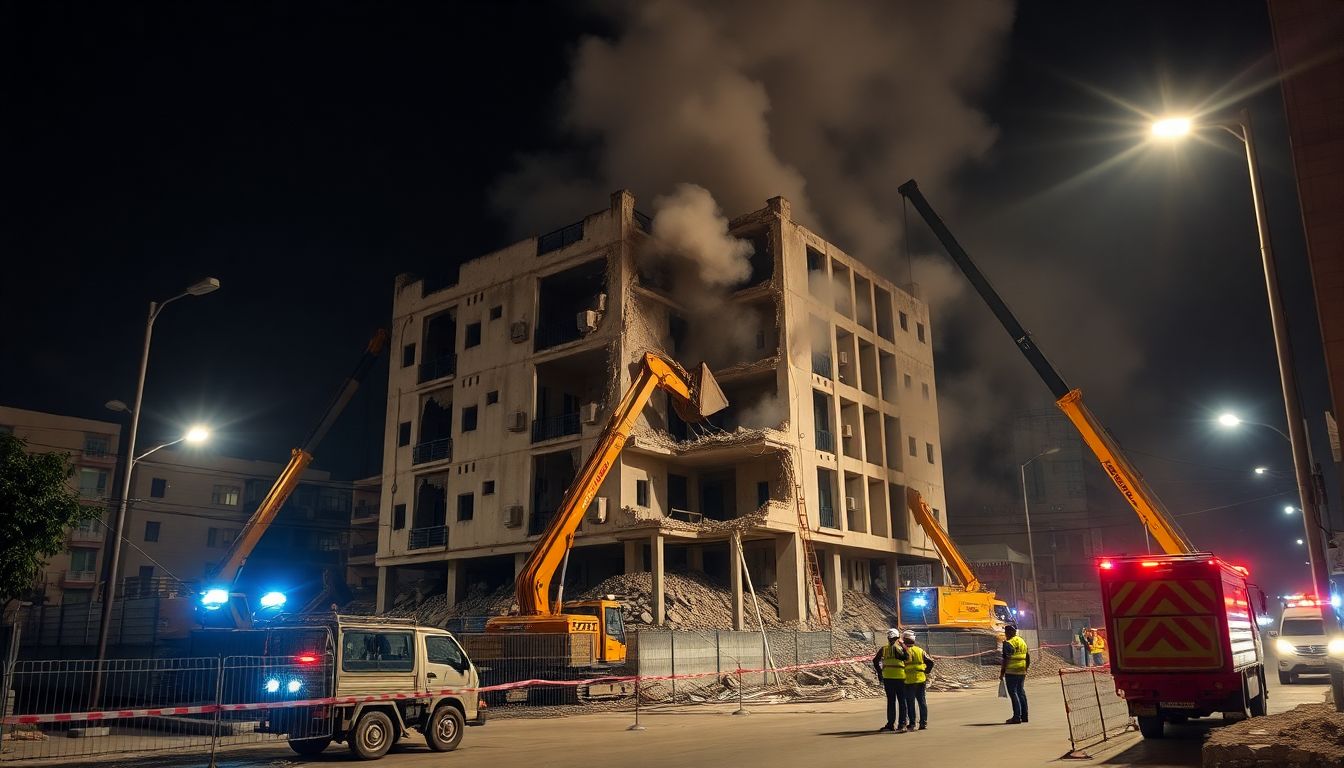 HYDRAA Demolishes Second Unauthorised High-Rise in Gachibowli